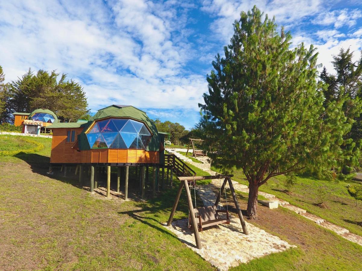 Glamping Y Chalet Aventura Park Villa De Leyva La Periquera Exterior photo