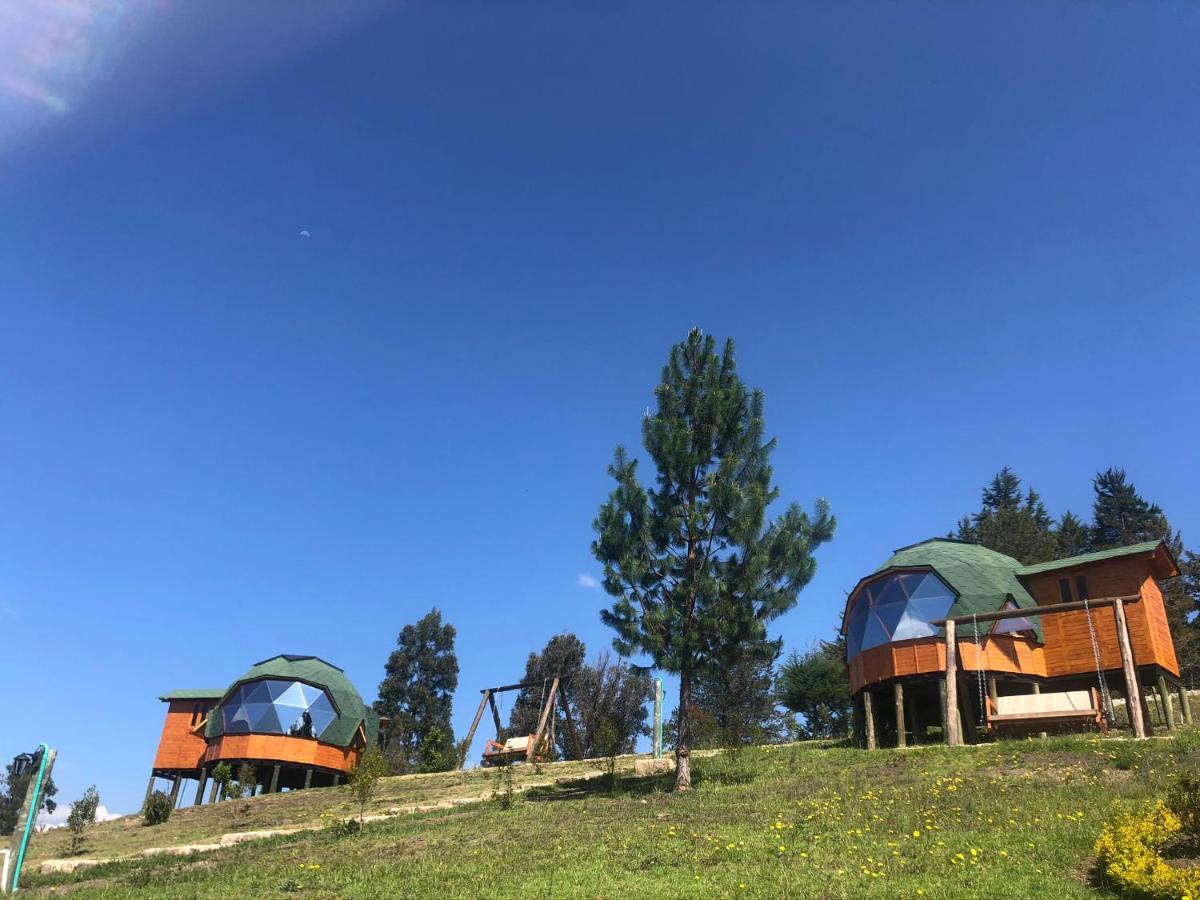 Glamping Y Chalet Aventura Park Villa De Leyva La Periquera Exterior photo