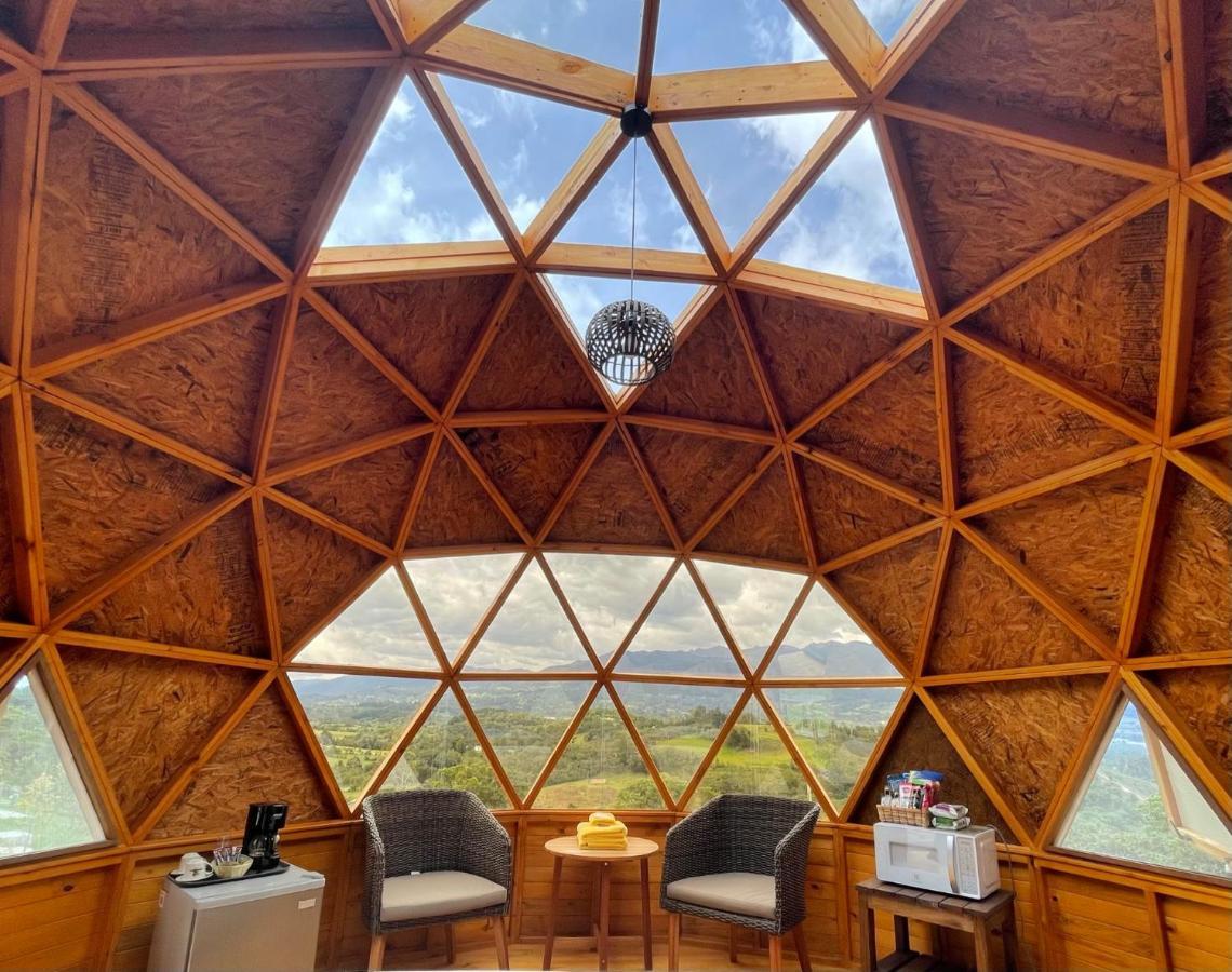 Glamping Y Chalet Aventura Park Villa De Leyva La Periquera Exterior photo