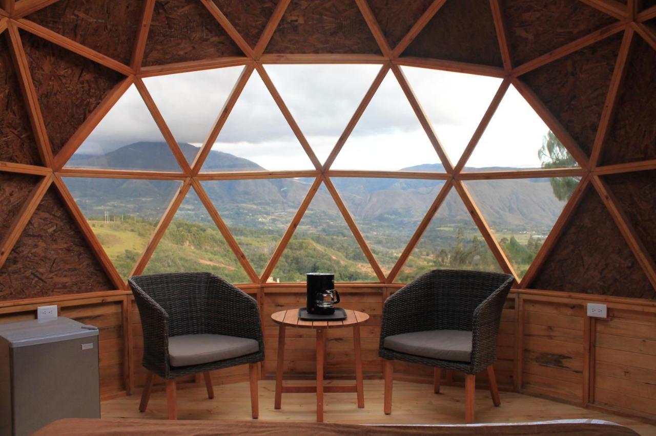 Glamping Y Chalet Aventura Park Villa De Leyva La Periquera Exterior photo