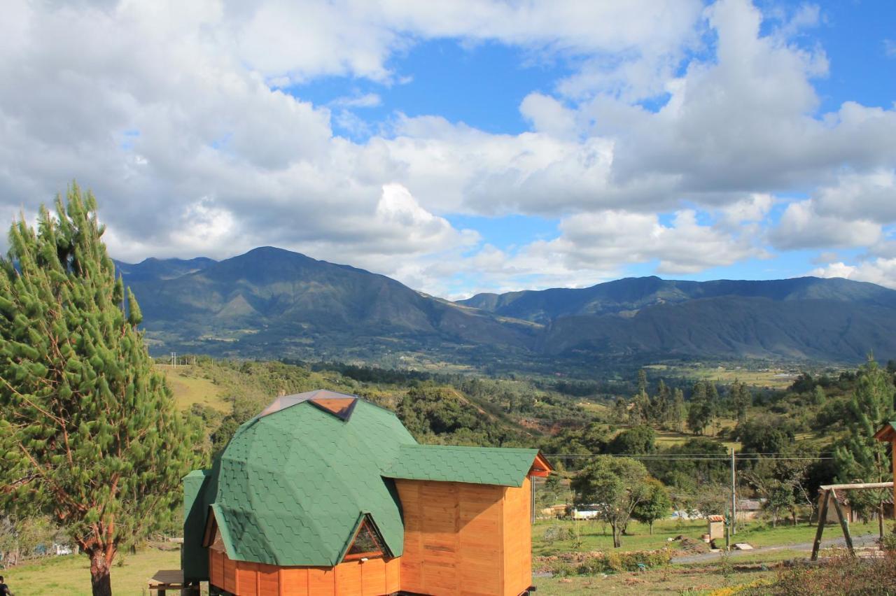 Glamping Y Chalet Aventura Park Villa De Leyva La Periquera Exterior photo